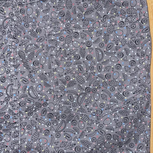 BCBG grey pattern mini skirt size 4 - Picture 6 of 9